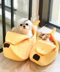 Funny Banana Cats Bed House